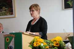 Vorsitzende der Kleingartenkommission GR Ingrid Heuberger